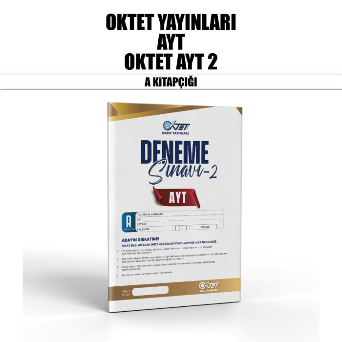 OKTET YAYIN YKS AYT SNV 2-A - 25-26
